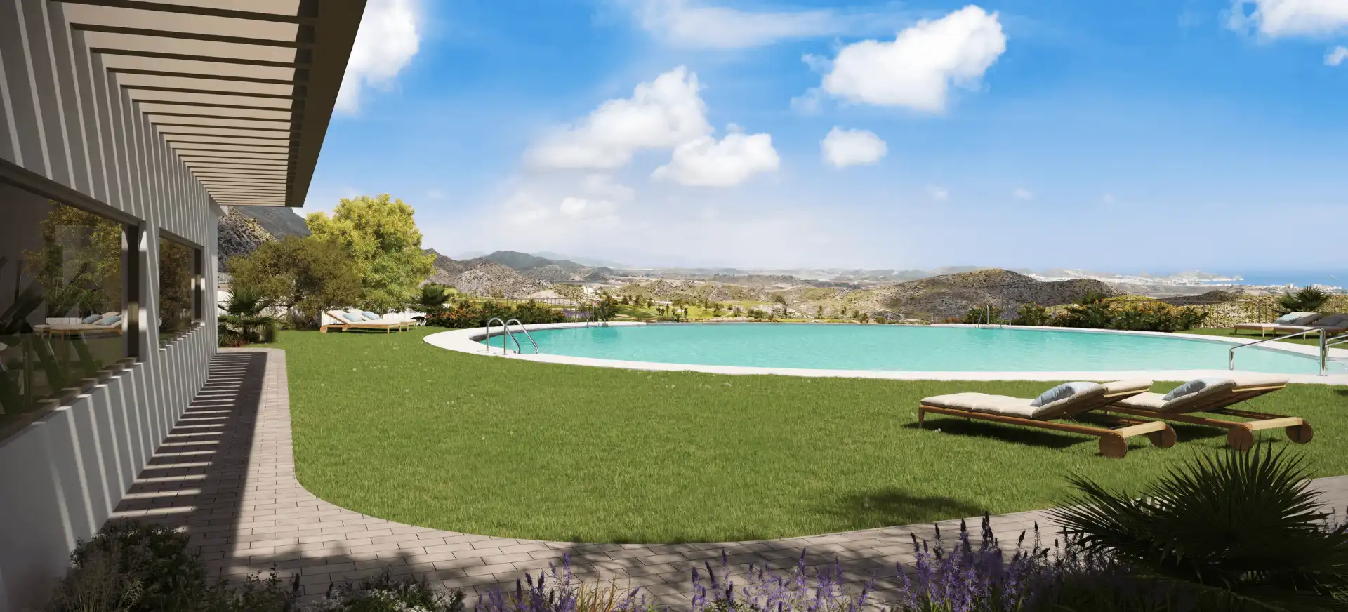 Apartament amb piscina en venda a Mundo Aguilon, imagen 2