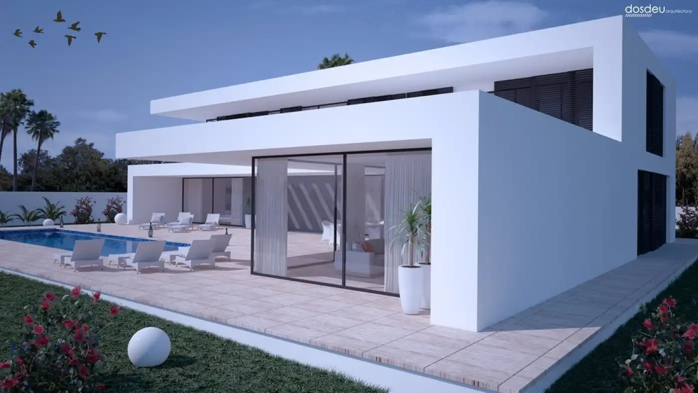 Exterior view of Houses for sale in El Ràfol d'Almúnia  with Terrace