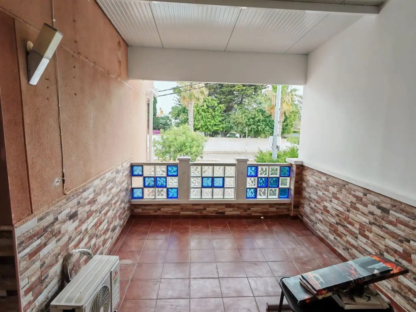 Terraza de Piso para compartir en Mazarrón con Aire acondicionado, Calefacción y Jardín privado