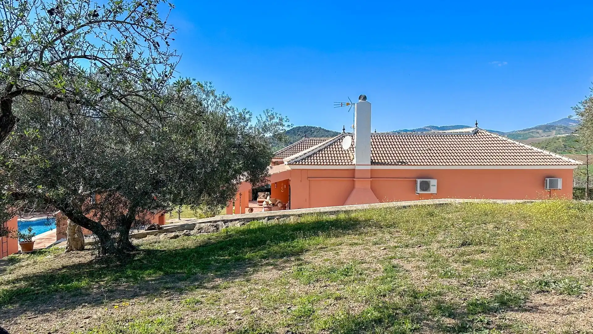 Exterior view of Houses for sale in Almogía  with Air Conditioner, Private garden and Terrace