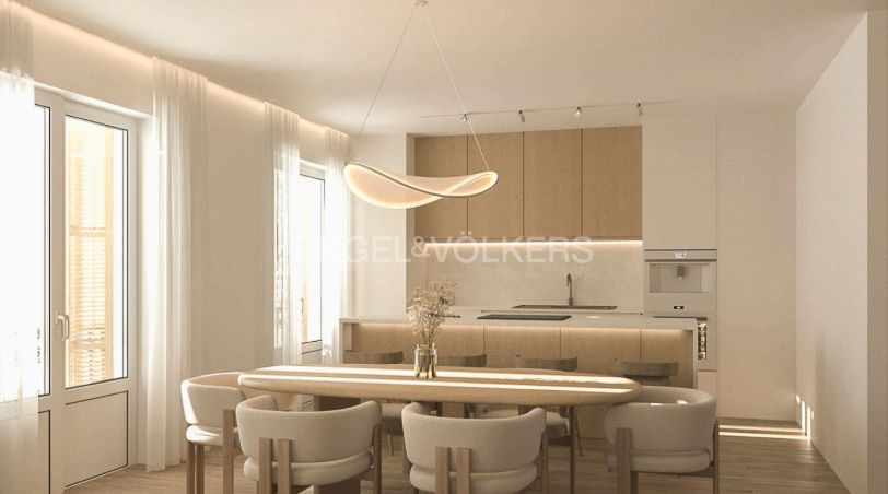 Comedor de Apartamento en venta en  Madrid Capital con Aire acondicionado, Calefacción y Trastero