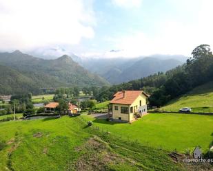 Vista exterior de Casa o xalet en venda en Ribadesella amb Jardí privat