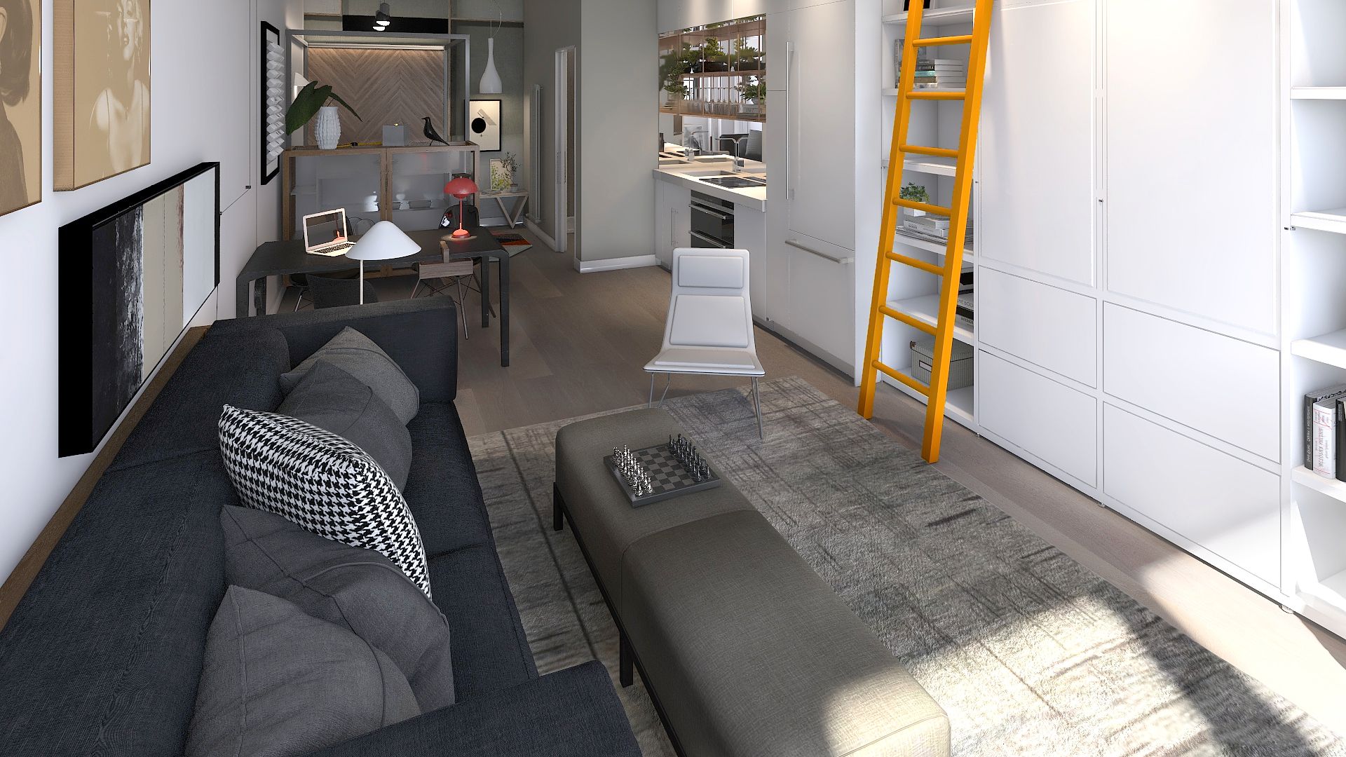 Sala de estar de Piso en venta en Arico con Parquet