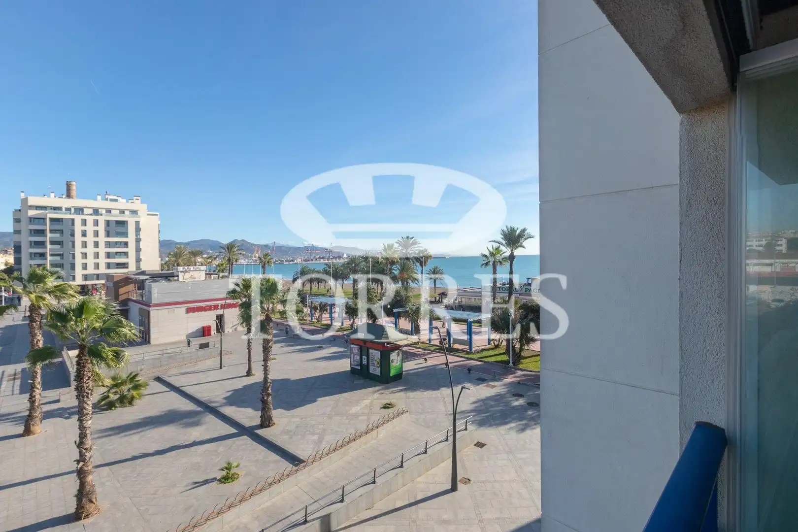 Exterior view of Flat for sale in Málaga Capital  with Air Conditioner, Terrace and Storage room