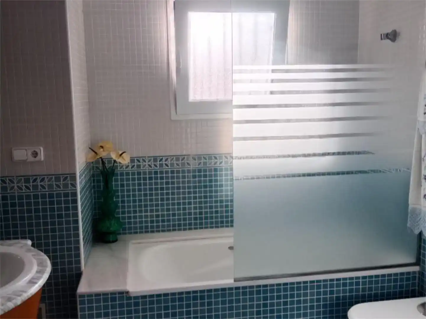 Baño de Casa adosada en venta en Alberic con Aire acondicionado y Trastero