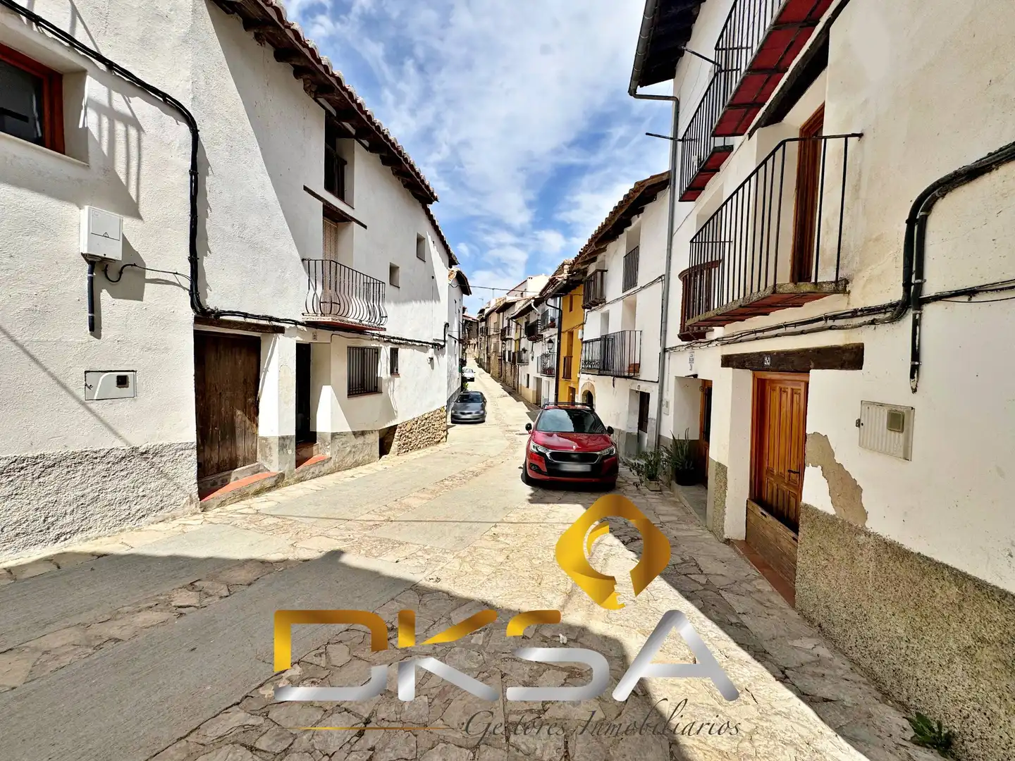Vista exterior de Casa o chalet en venta en Morella con Calefacción, Terraza y Trastero