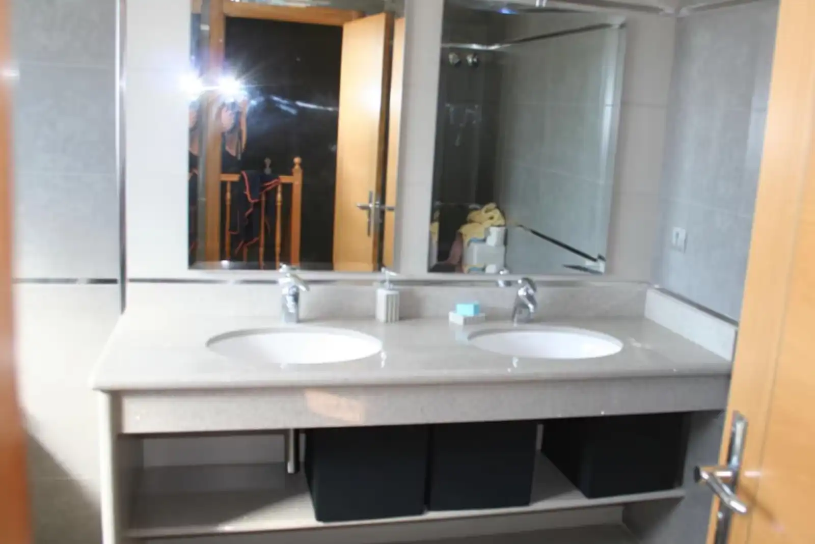 Baño de Casa o chalet en venta en L'Aldea con Aire acondicionado, Jardín privado y Parquet