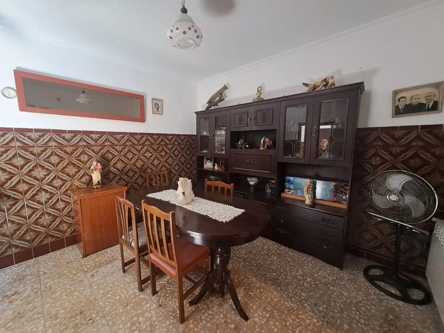 Menjador de Casa o xalet en venda en Puertollano amb Calefacció, Terrassa i Traster