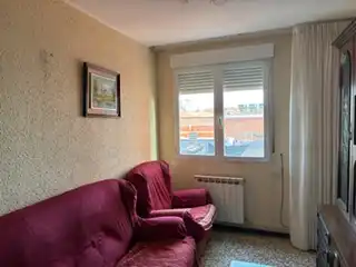 Sala de estar de Piso en venta en Zaragoza con Calefacción, Amueblado y Horno