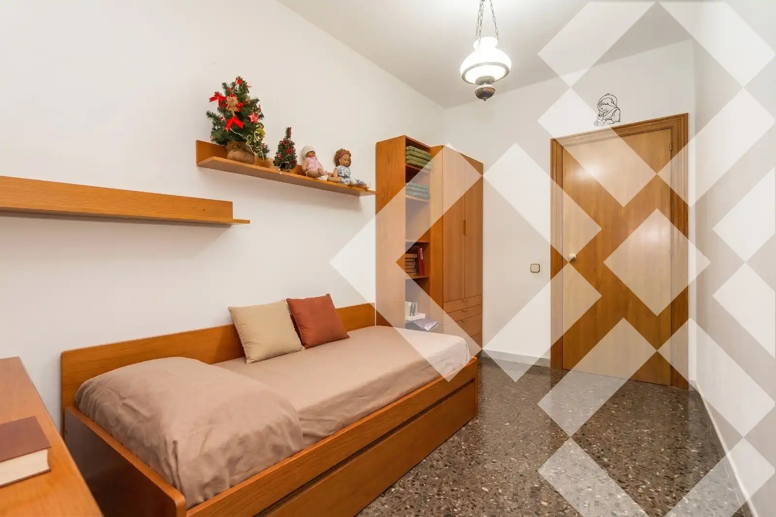 Bedroom of Flat for sale in Barcelona  with Air Conditioner, Terrace and Oven