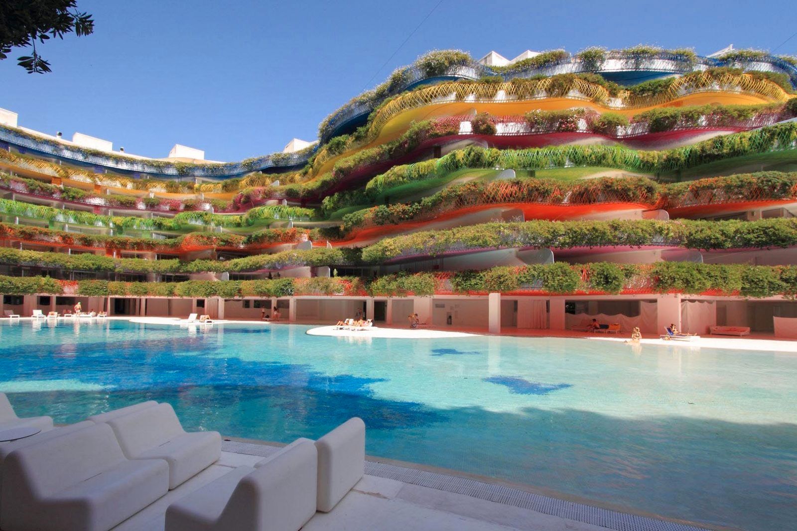 Piscina de Apartament de lloguer en Eivissa amb Aire condicionat, Calefacció i Terrassa