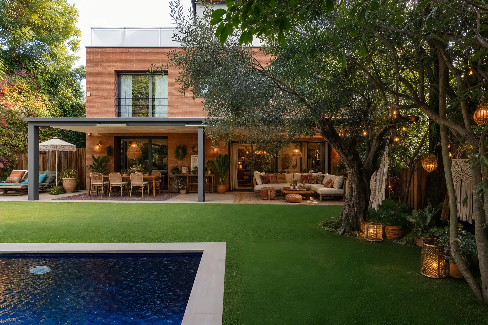 Terraza de Casa o chalet en venta en Barcelona con Aire acondicionado, Calefacción y Jardín privado