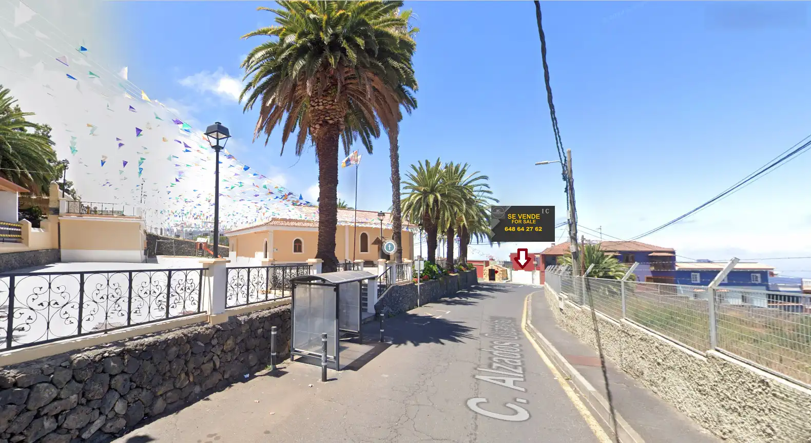 Vista exterior de Residencial en venda en La Orotava