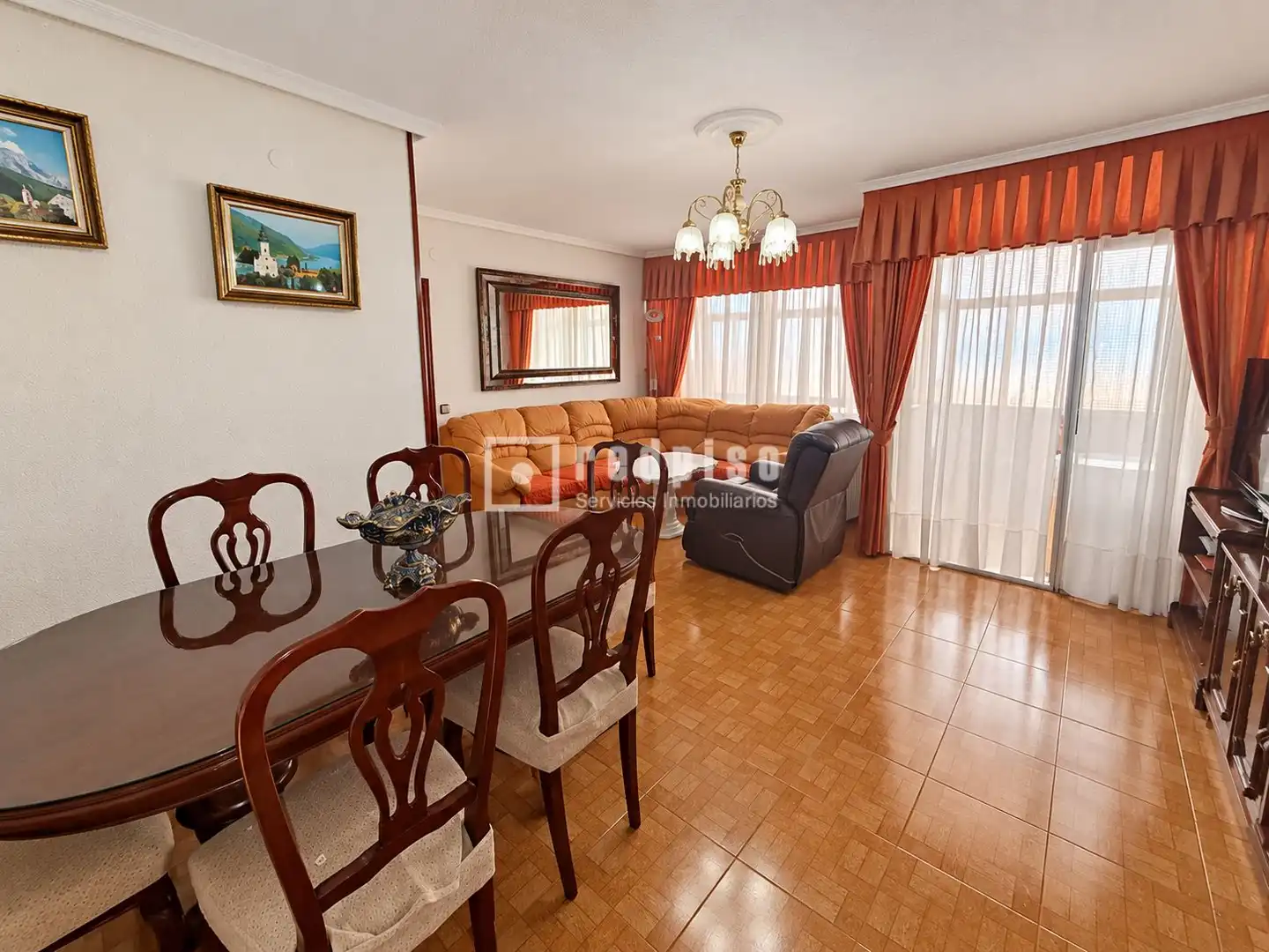 Sala de estar de Piso en venta en Guadalajara con Calefacción y Terraza