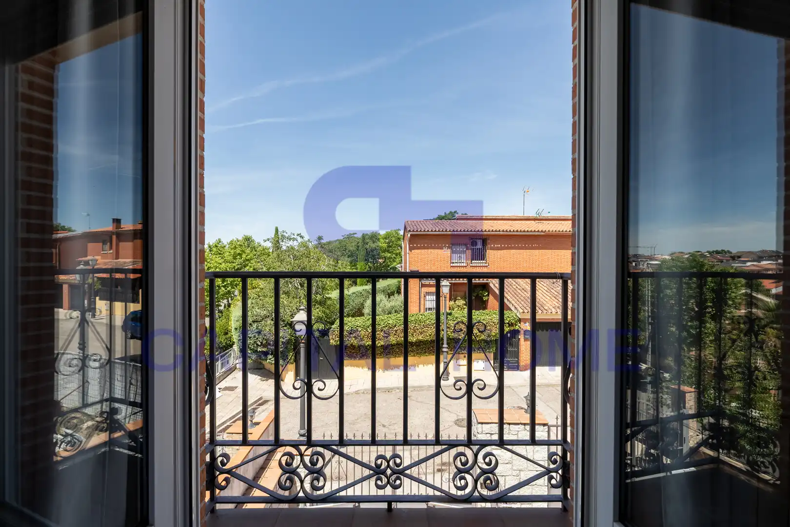 Terraza de Casa adosada en venta en Navalcarnero con Aire acondicionado, Calefacción y Jardín privado