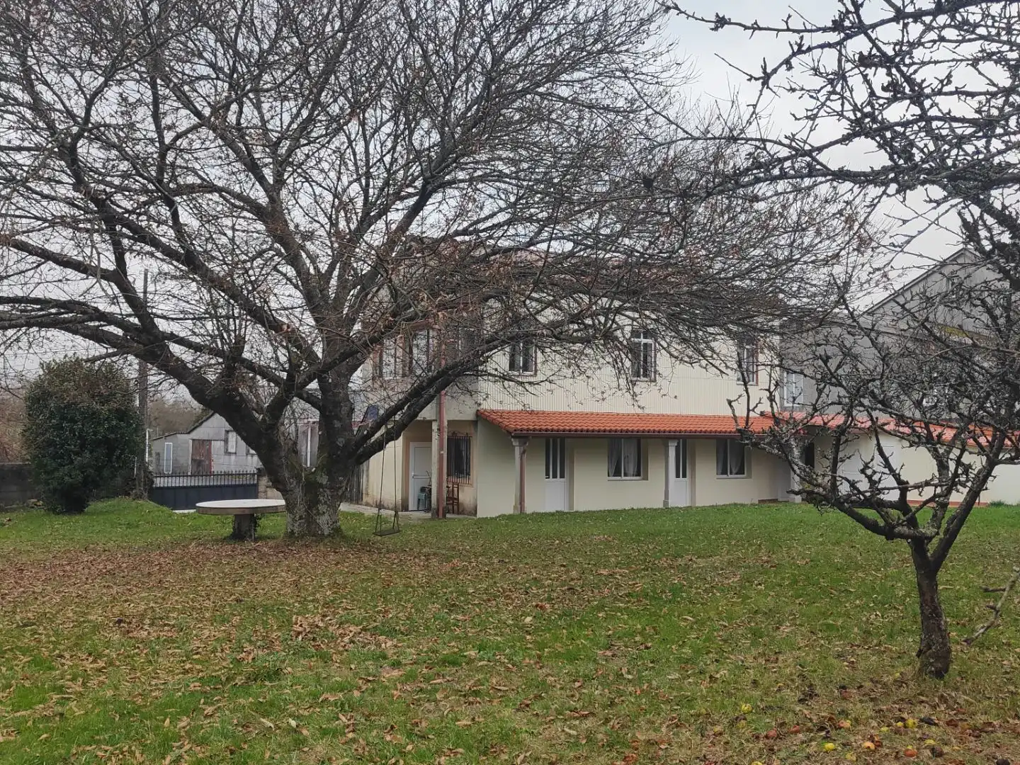 Vista exterior de Casa o chalet en venta en Sobrado (A Coruña) con Balcón