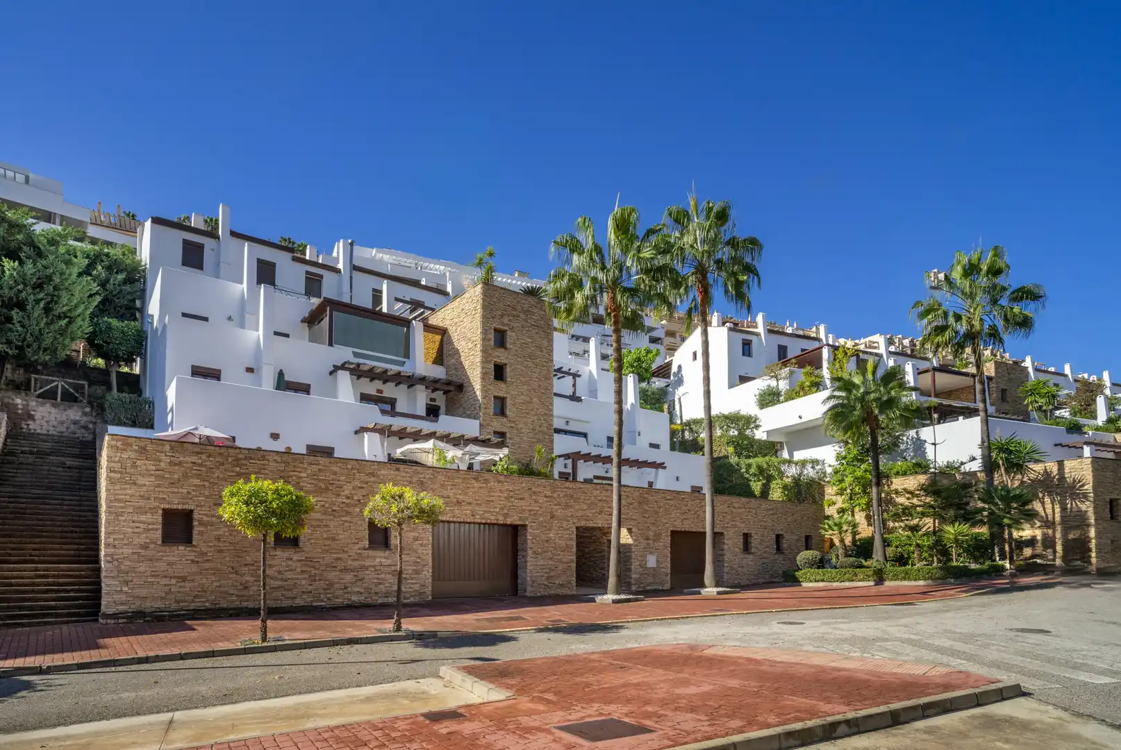 Außenansicht von Wohnungen zum Verkauf in Mijas mit Klimaanlage, Terrasse und Abstellraum