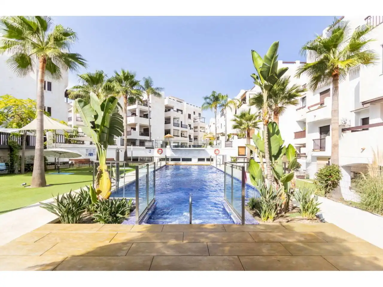 Swimming pool of Attic for sale in Salobreña  with Air Conditioner, Terrace and Storage room