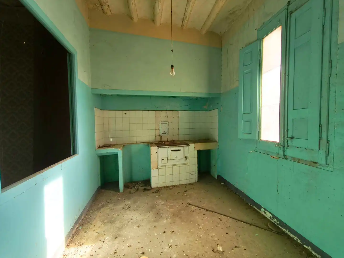 Cocina de Finca rústica en venta en Calanda con Jardín privado y Trastero