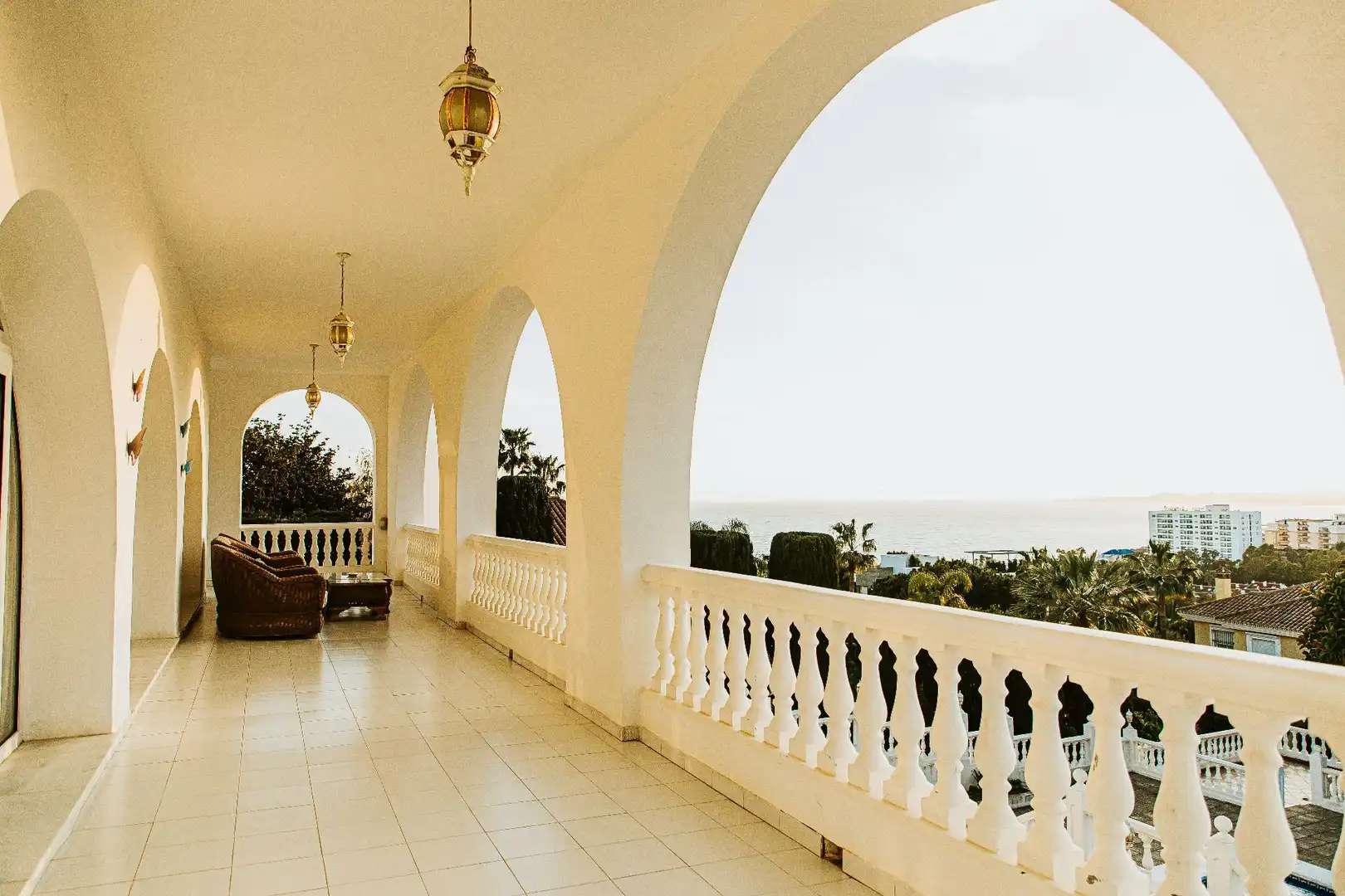 Terraza de Casa o chalet en venta en Benalmádena con Aire acondicionado, Terraza y Piscina