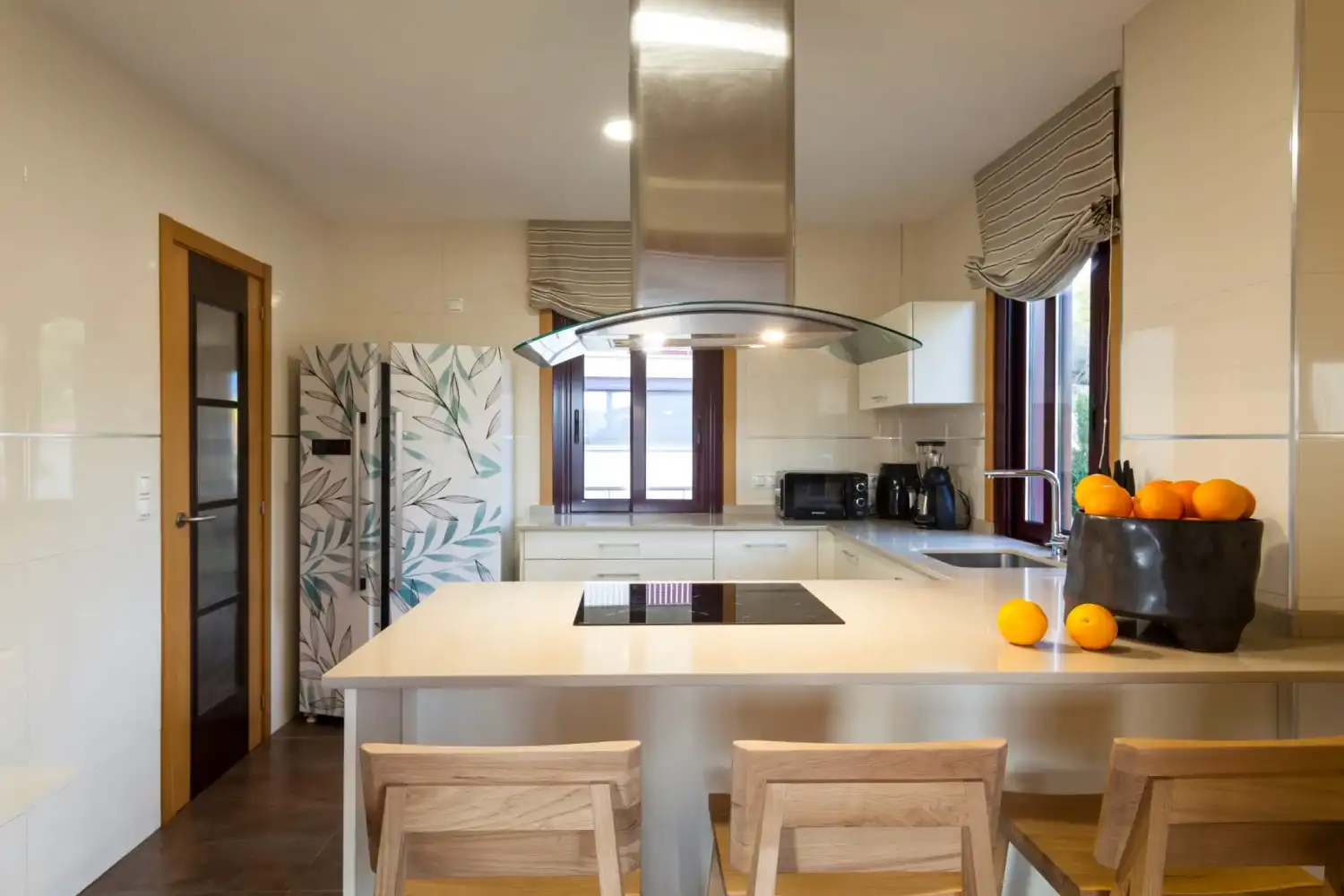 Cocina de Casa o chalet de alquiler en Meaño con Aire acondicionado, Calefacción y Jardín privado