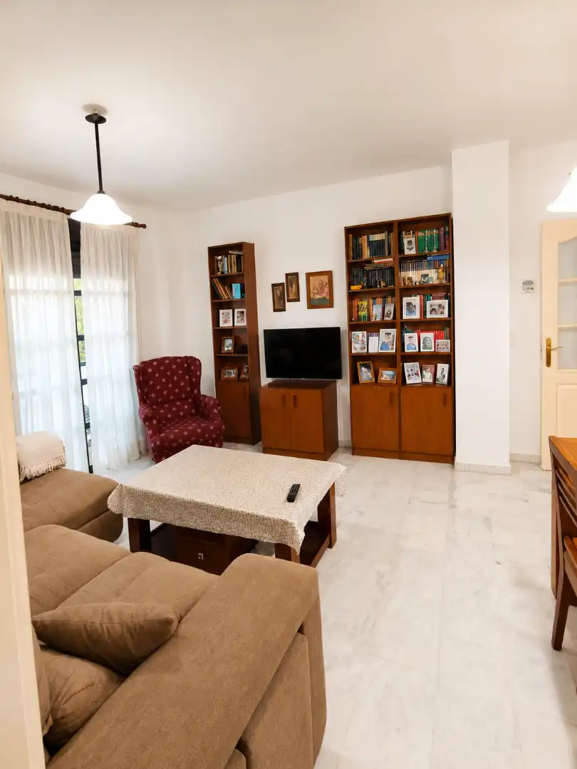 Sala d'estar de Pis en venda en Sevilla amb Aire condicionat i Balcó