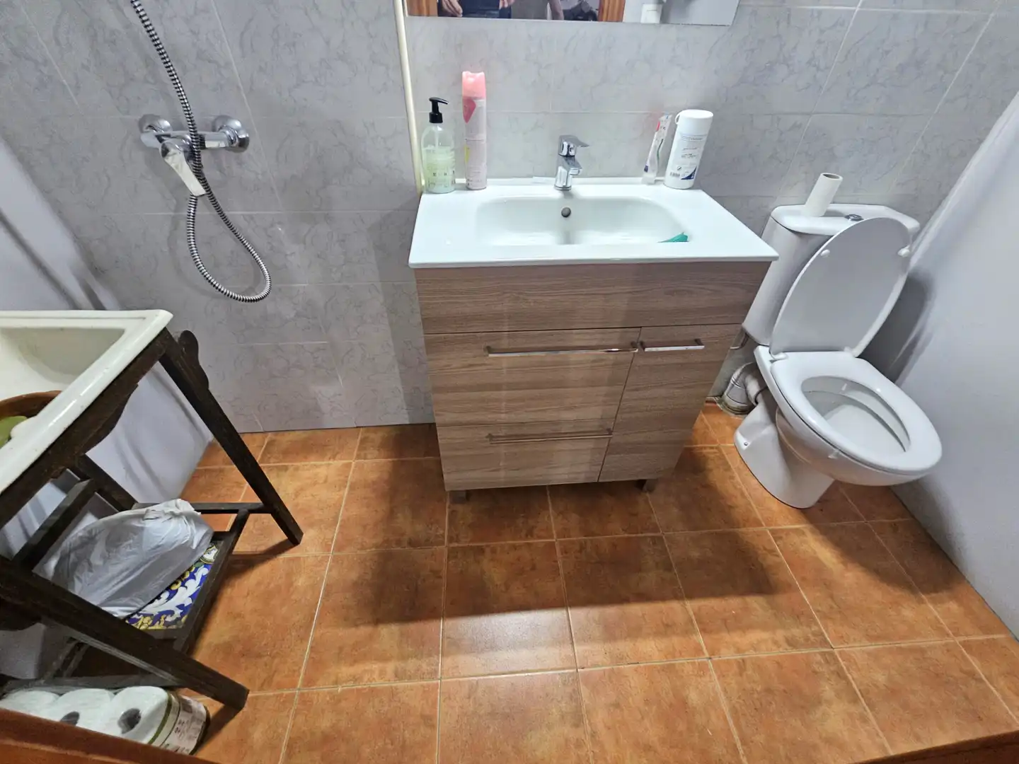 Baño de Casa o chalet en venta en Arcos de Jalón con Aire acondicionado, Calefacción y Jardín privado
