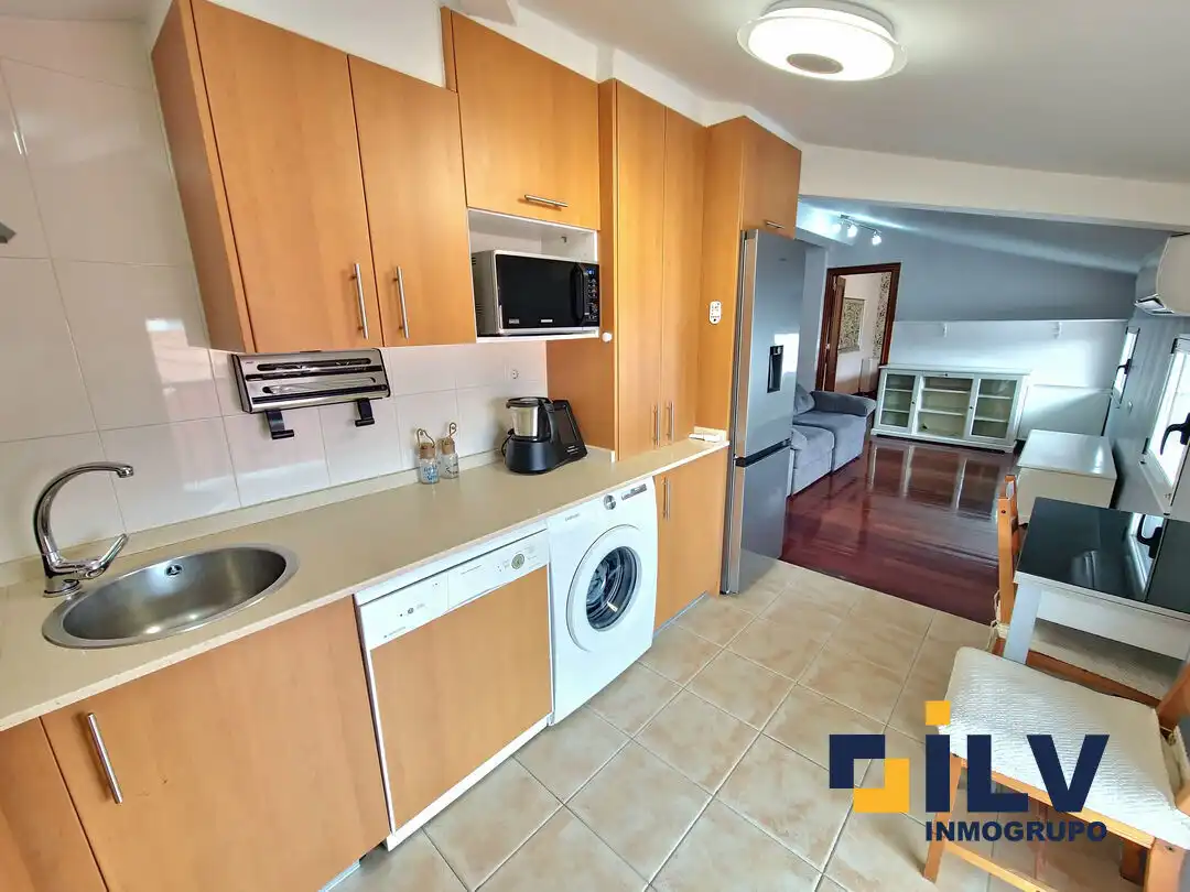 Cocina de Piso en venta en Portugalete con Calefacción, Amueblado y Balcón