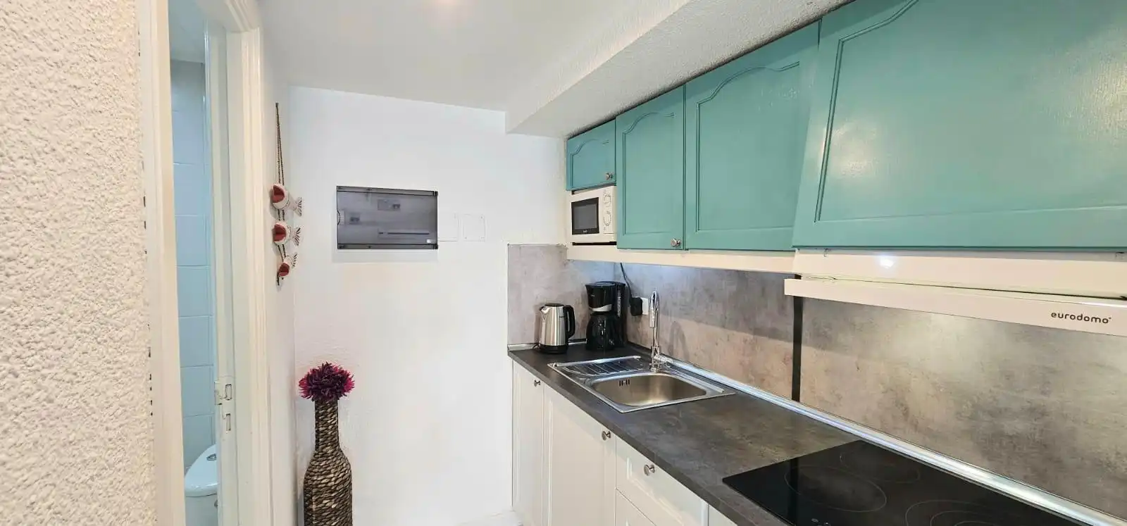 Cocina de Estudio en venta en Arona con Terraza, Amueblado y Piscina comunitaria