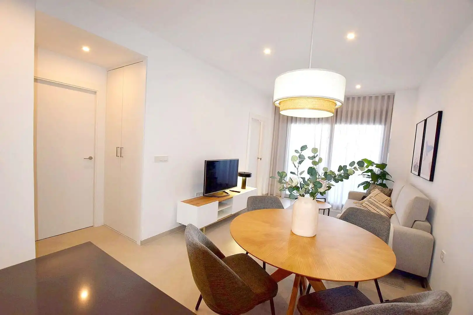 Sala de estar de Apartamento en venta en Torrevieja con Jardín privado, Terraza y Trastero