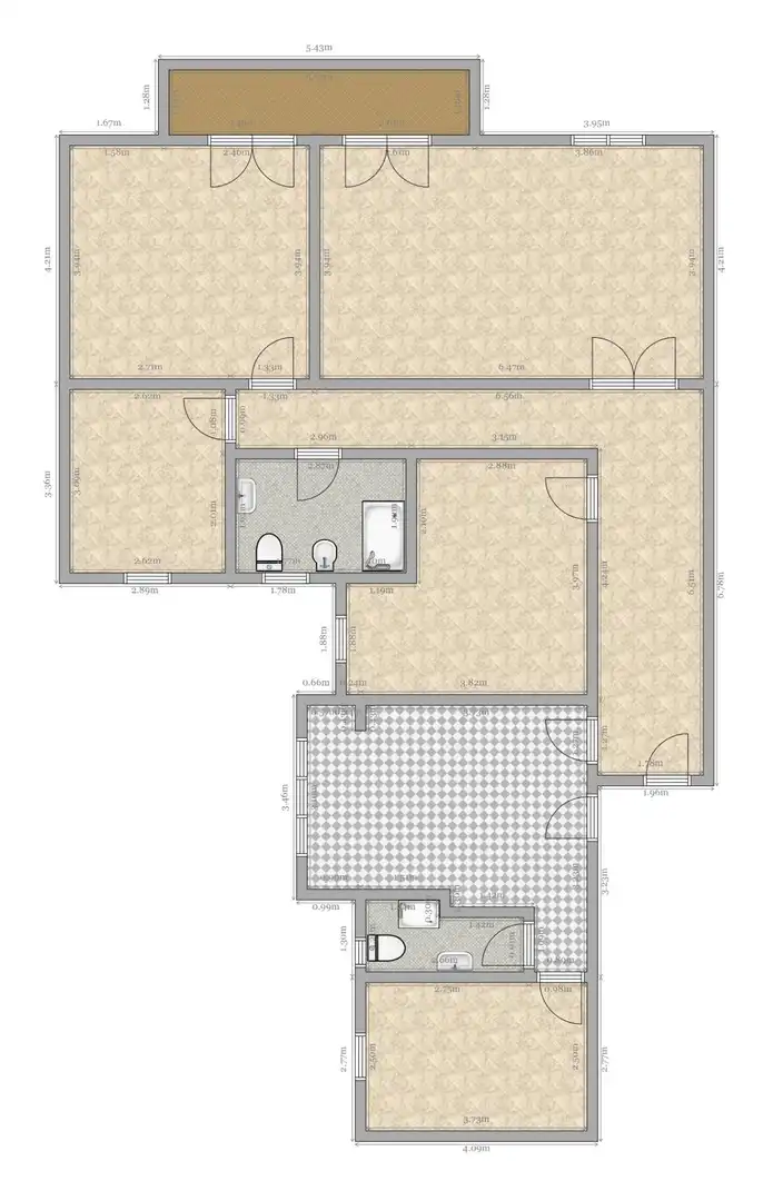 Flat for sale in Sevilla  with Air Conditioner, Heating and Storage room