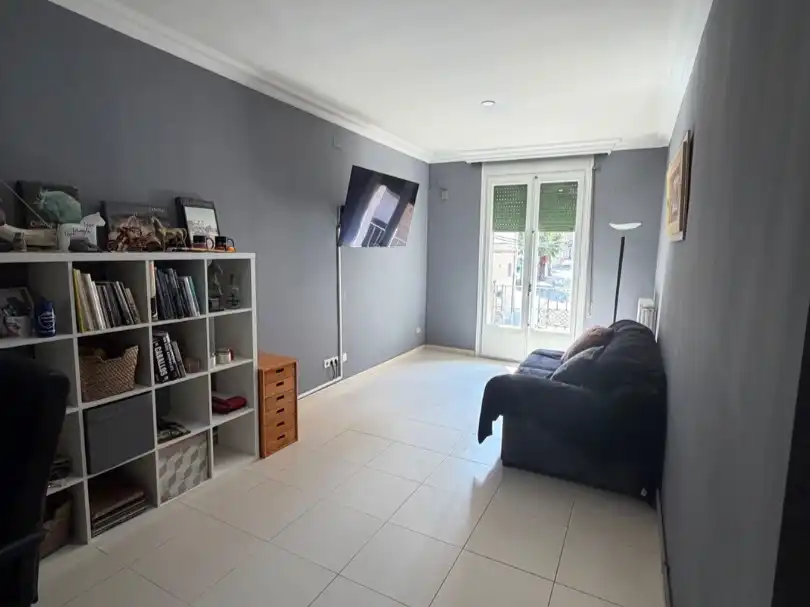 Sala de estar de Piso en venta en Torelló con Terraza y Balcón