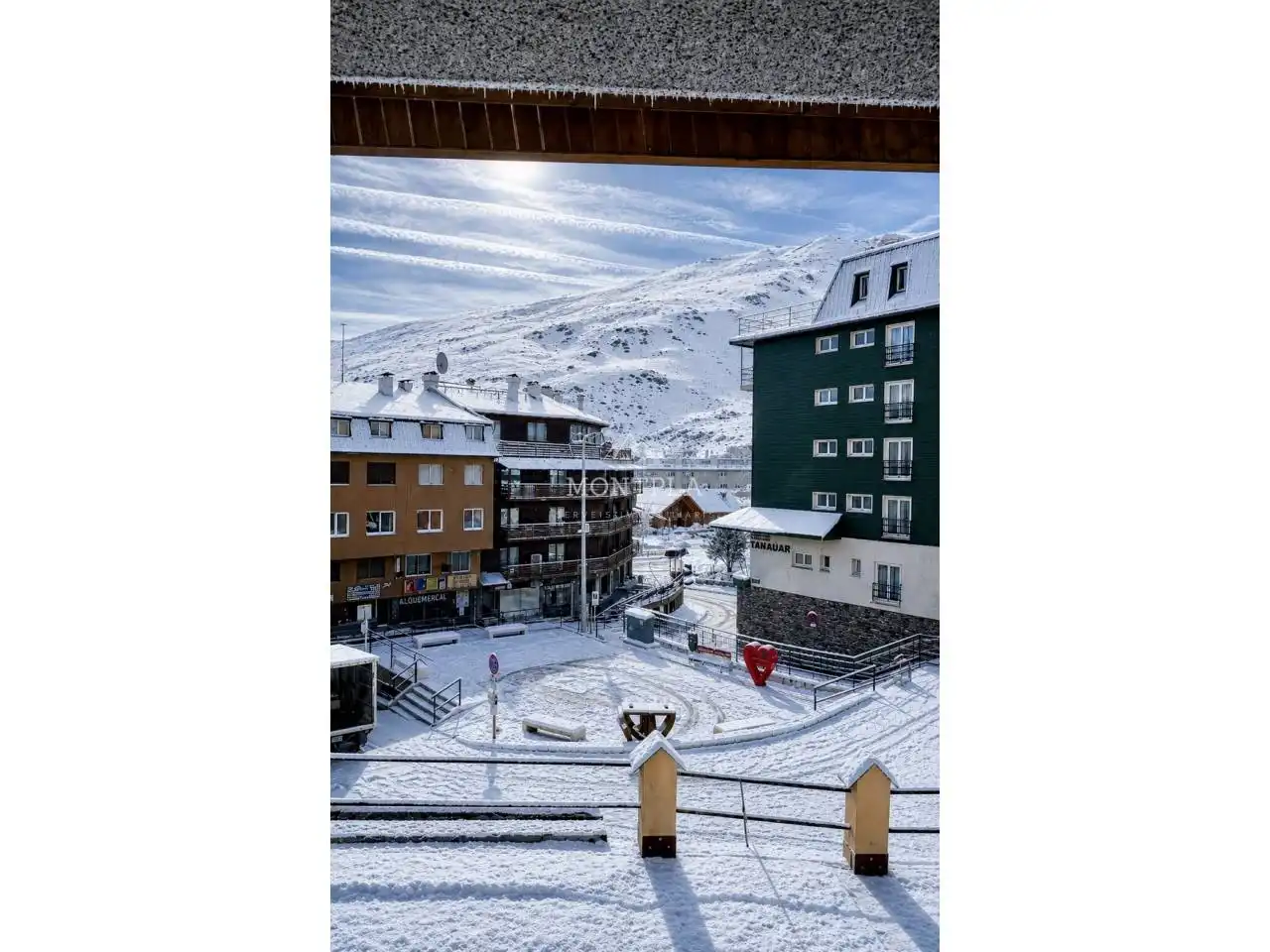 Vista exterior de Piso en venta en Encamp con Calefacción y Amueblado
