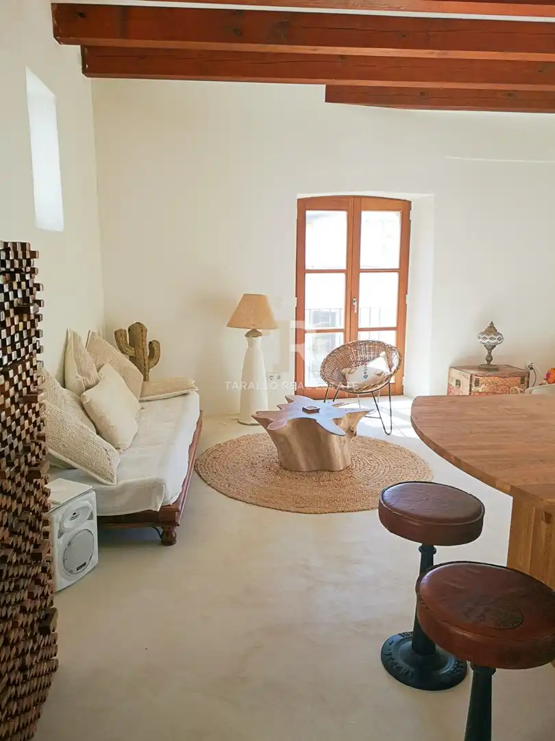 Living room of Attic for rent in Eivissa  with Air Conditioner, Heating and Terrace