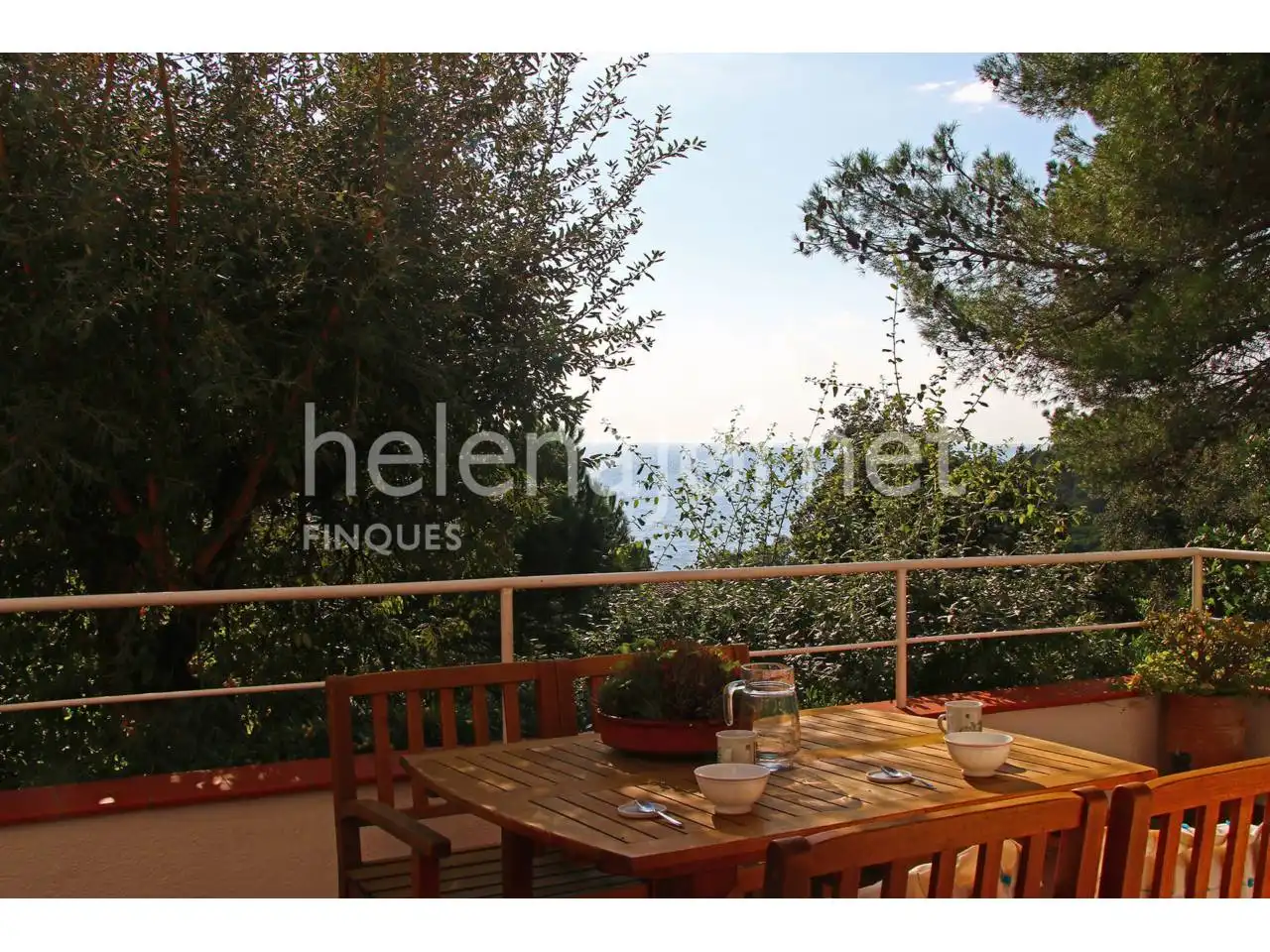 Terraza de Piso en venta en Santa Cristina d'Aro con Calefacción, Jardín privado y Terraza