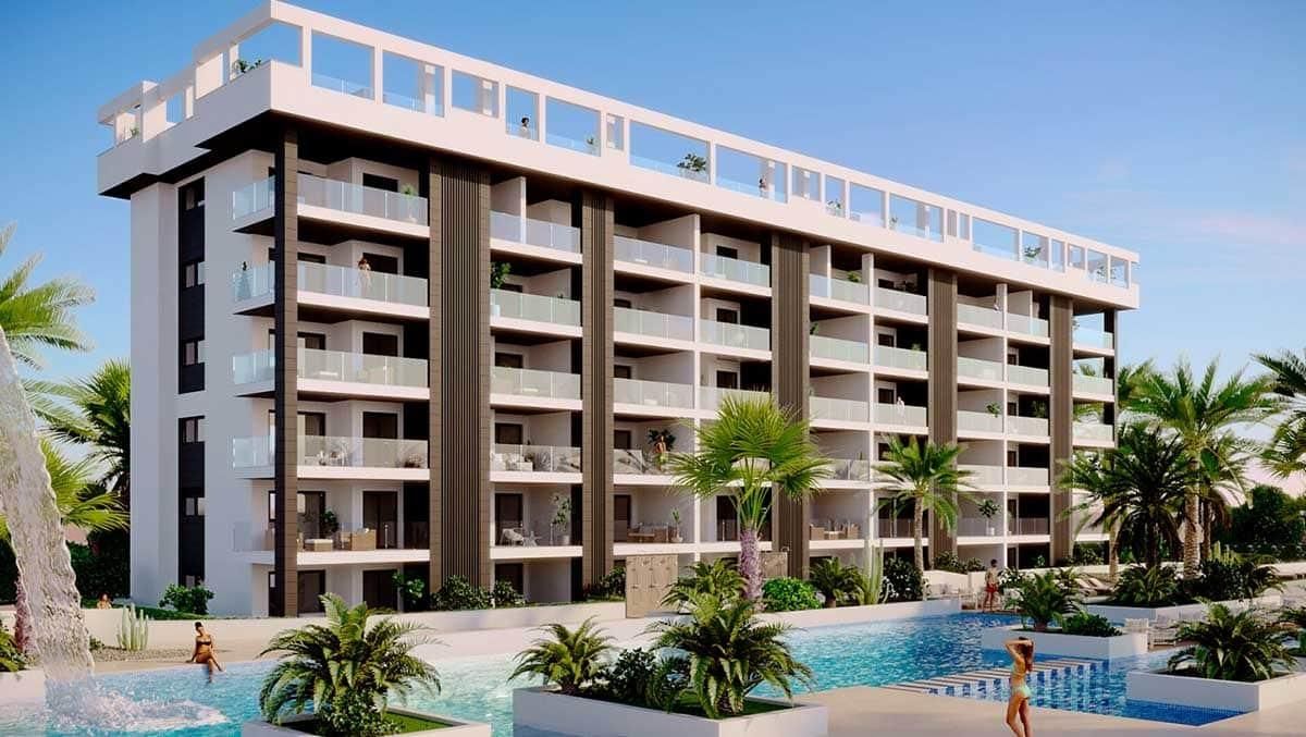 Vista exterior de Apartament en venda en Torrevieja amb Terrassa, Balcó i Piscina comunitària