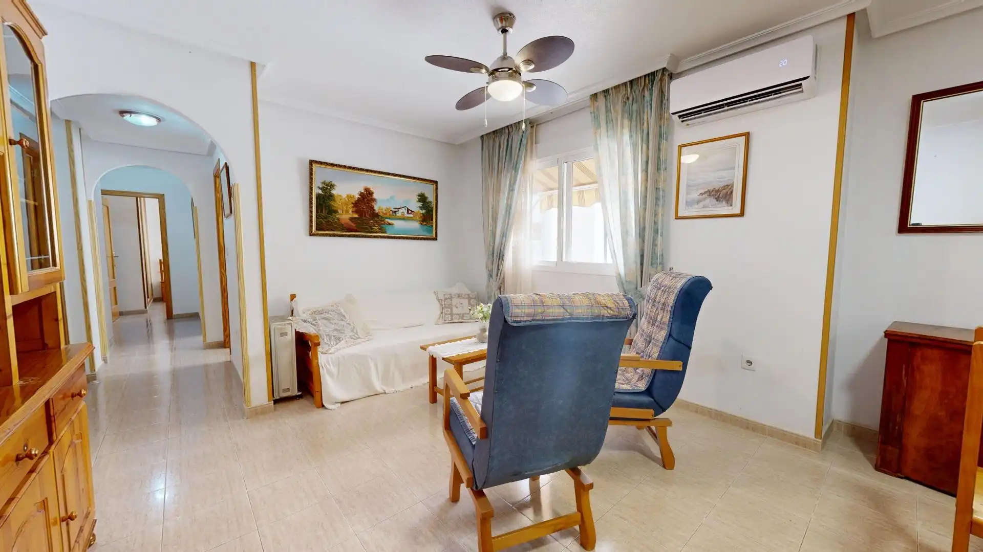 Living room of Apartments for rent in Torrevieja  with Air Conditioner and Furnished