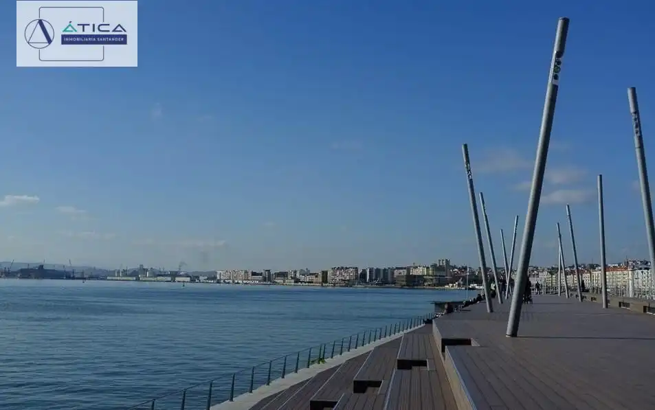 Terrasse von Wohnung zum Verkauf in Santander mit Heizung und Möbliert