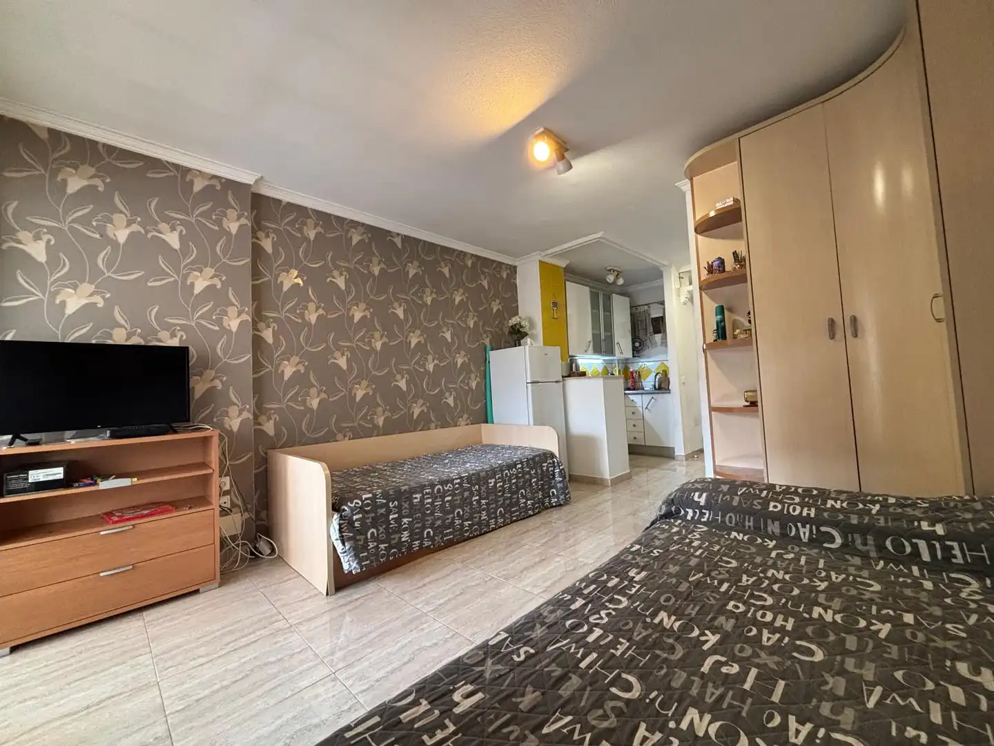 Schlafzimmer von Wohnung zum Verkauf in Benalmádena mit Klimaanlage, Terrasse und Möbliert