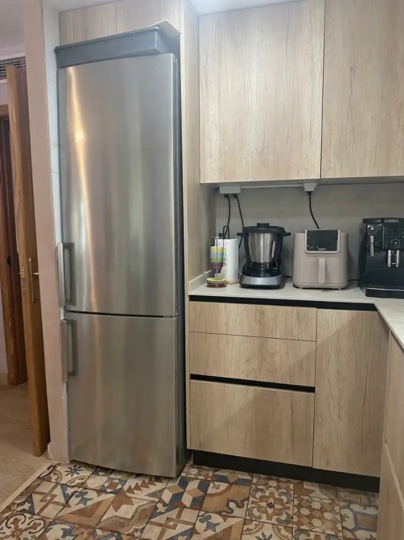Cocina de Dúplex en venta en Alicante / Alacant con Aire acondicionado, Calefacción y Jardín privado