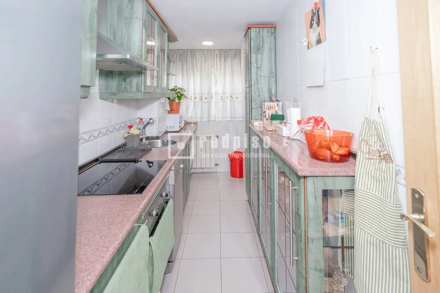 Küche von Wohnung zum Verkauf in Arroyomolinos (Madrid) mit Heizung, Parkett und Abstellraum