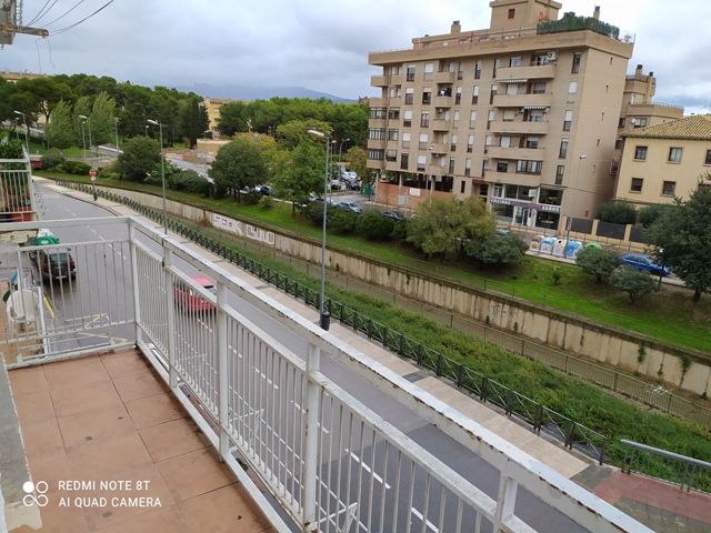 Exterior view of Flat for sale in  Huesca Capital  with Furnished