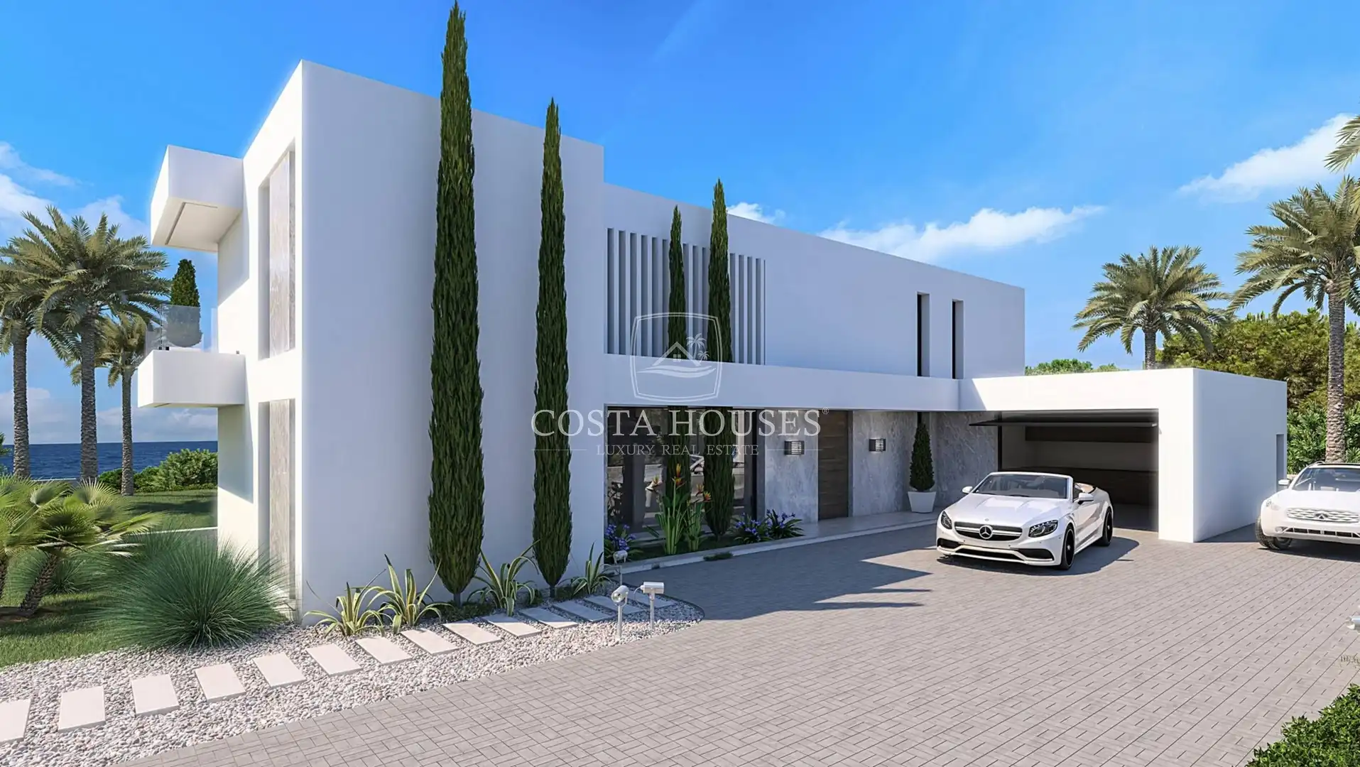 Exterior view of Houses for sale in Dénia  with Air Conditioner, Private garden and Terrace