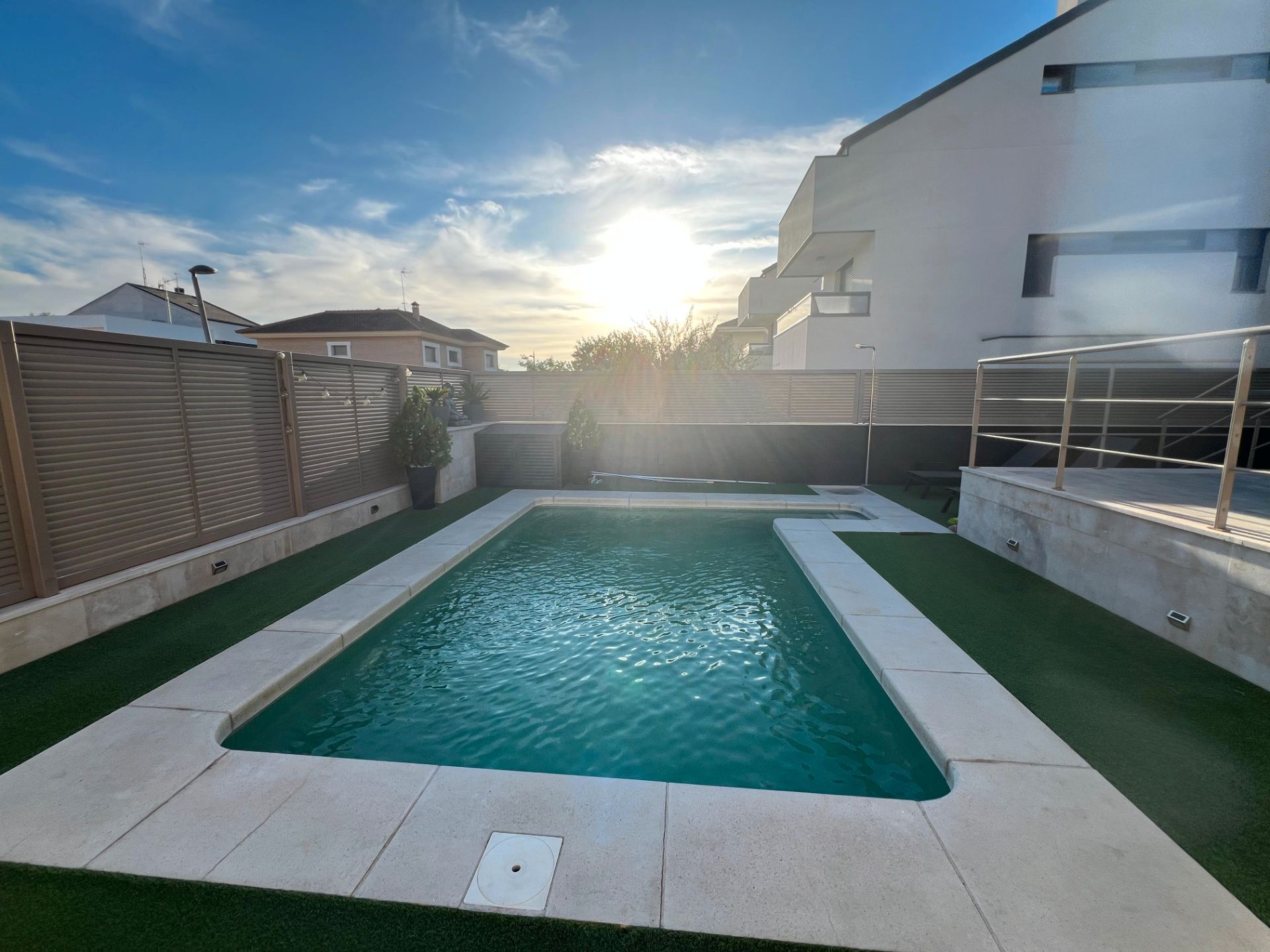 Swimming pool of House or chalet for sale in Aranjuez  with Air Conditioner, Heating and Terrace