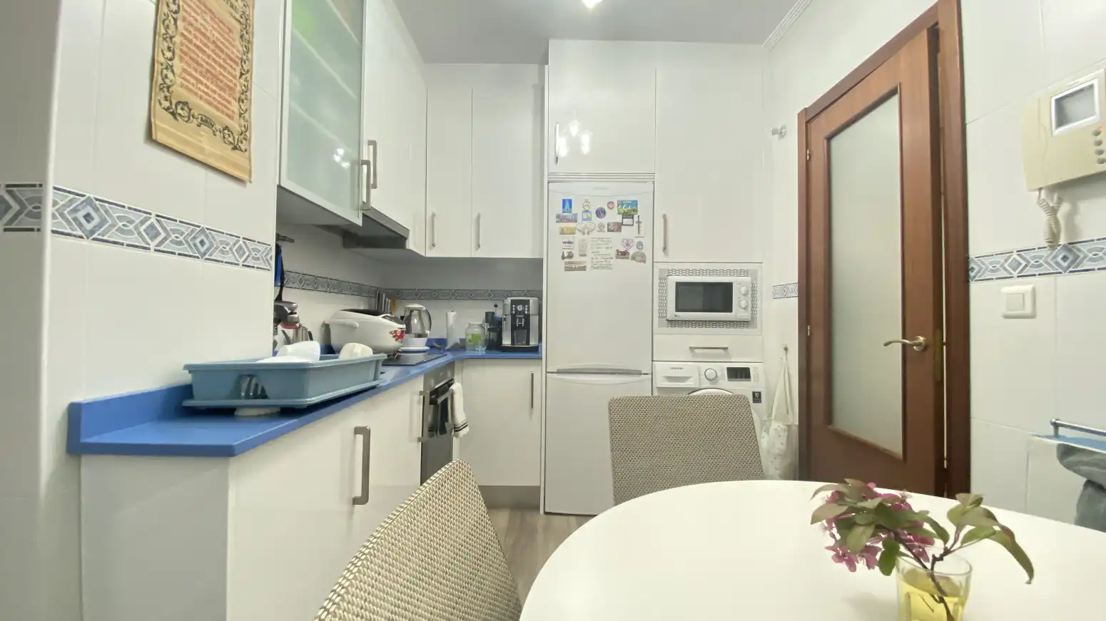 Küche von Wohnung zum Verkauf in Entrambasaguas mit Heizung, Terrasse und Abstellraum