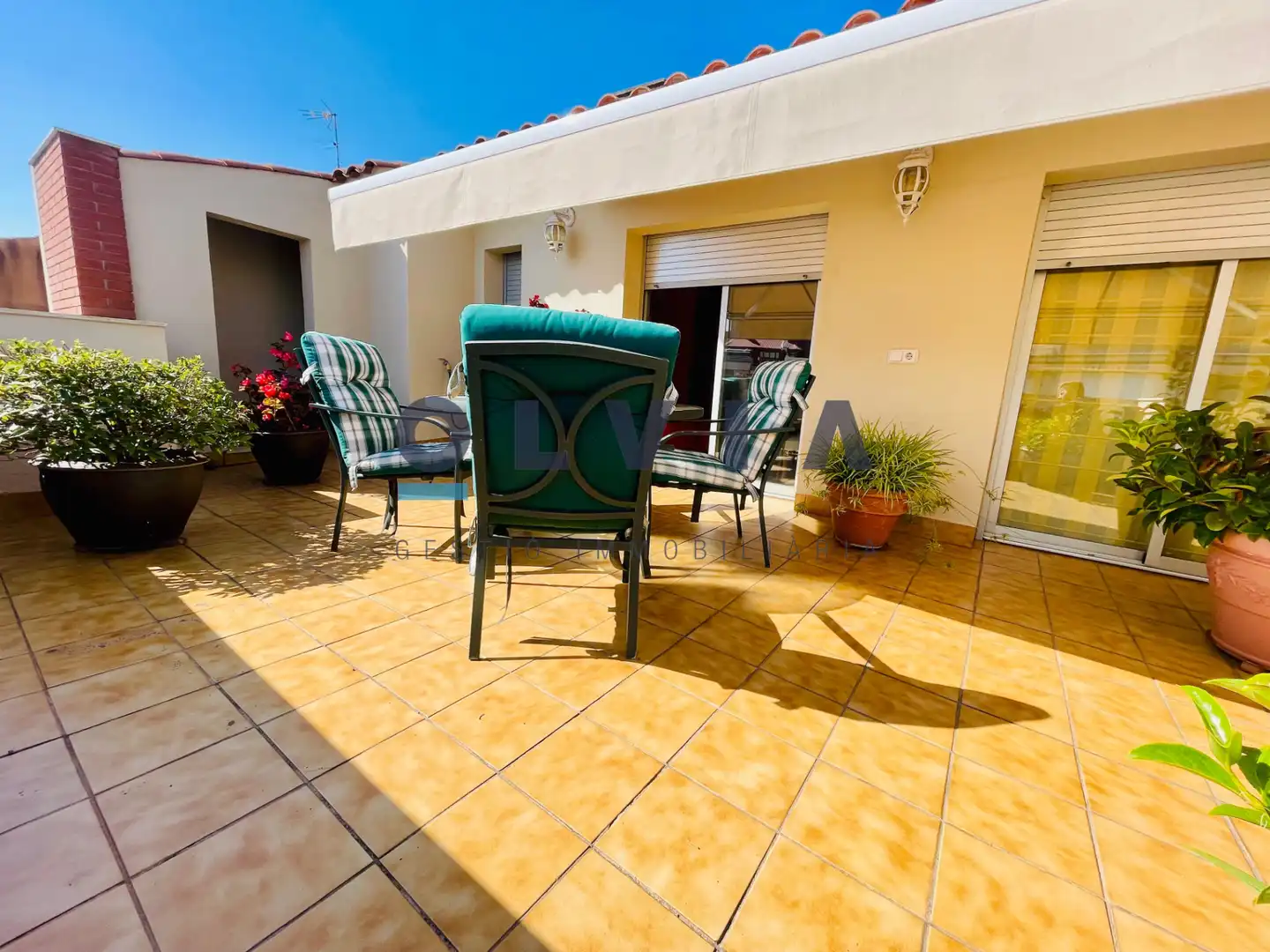 Terrace of Duplexes for sale in Terrassa  with Air Conditioner, Heating and Parquet flooring