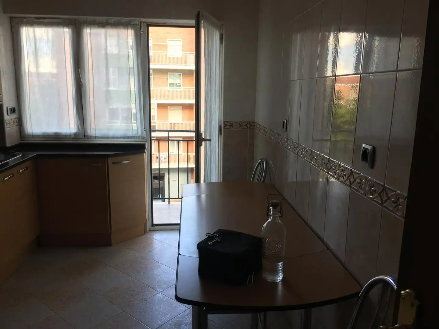 Küche von Wohnung zum Verkauf in Alegría-Dulantzi mit Heizung, Parkett und Terrasse