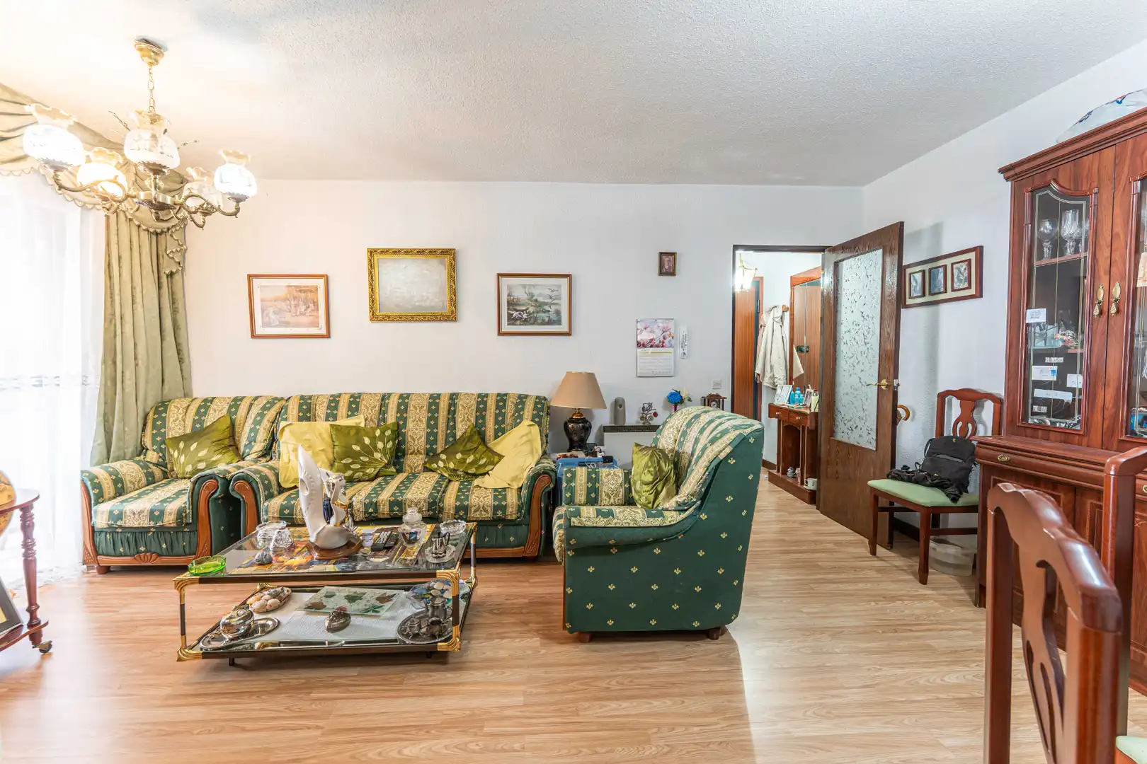 Sala de estar de Piso en venta en Humanes de Madrid con Terraza, Amueblado y Horno