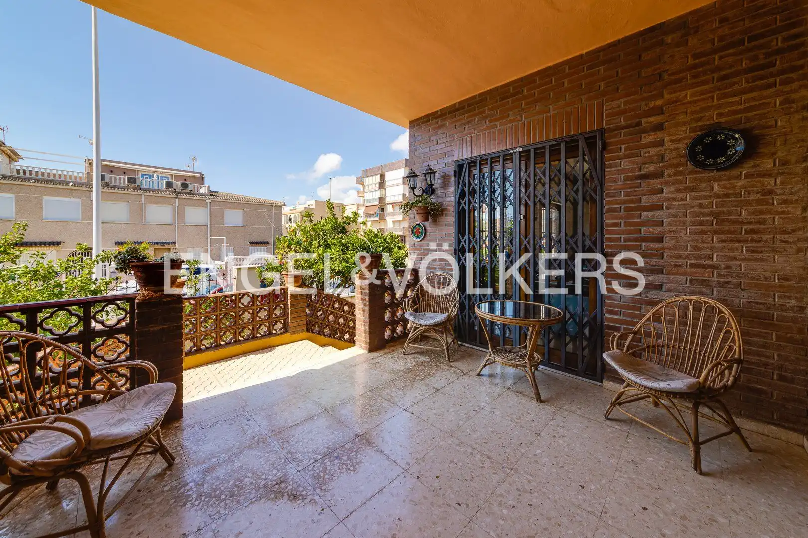 Terraza de Finca rústica en venta en Torrevieja con Aire acondicionado, Calefacción y Jardín privado