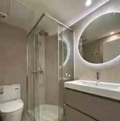 Bany de Apartament de lloguer en Palafrugell amb Aire condicionat, Calefacció i Terrassa